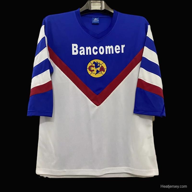 Retro 98/99 Club America Away White Jersey