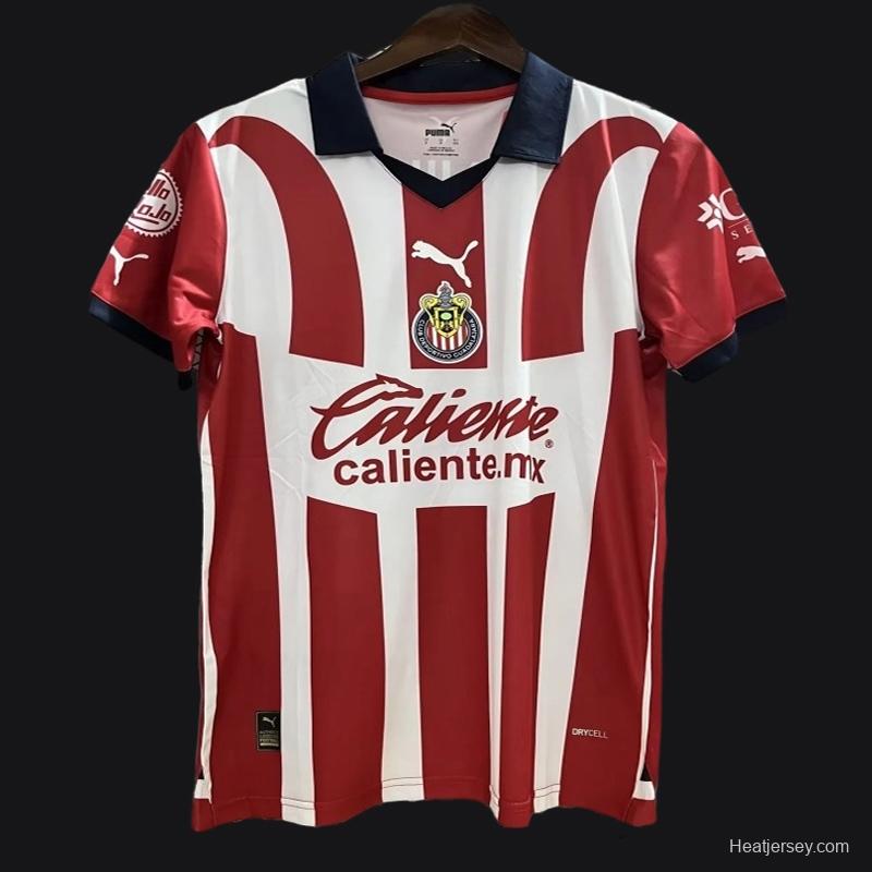 23/24 Chivas Guadalajara Home Jersey