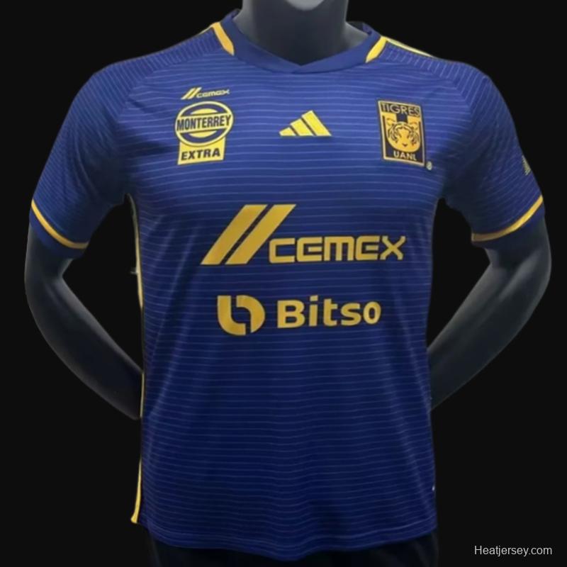 23/24 Tigres UANL Away Blue Jersey