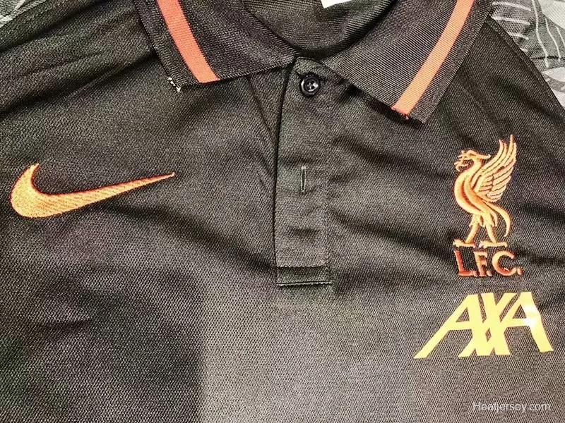 23/24 Liverpool Black POLO Jersey