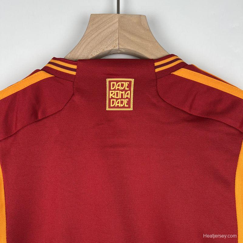 23/24 Kids Roma Home Jersey