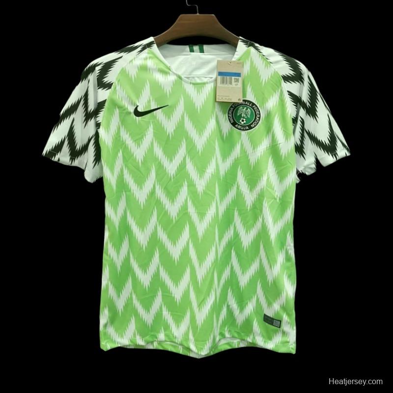 Retro 2018 Nigeria Home Jersey