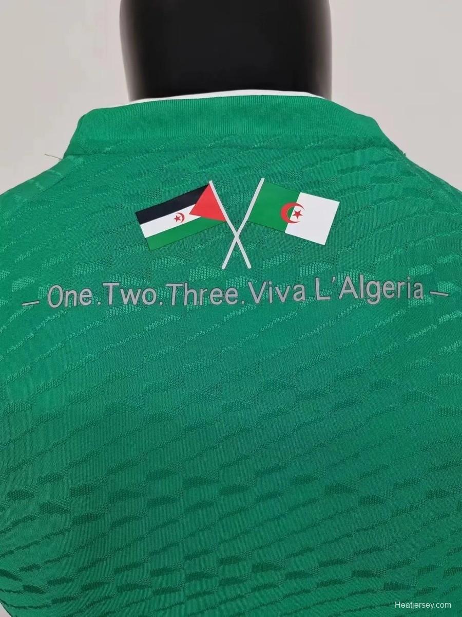 Player Version 23/24 Algeria Green Jersey