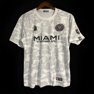 23/24 BAPE x Inter Miami CF Camo White T-Shirt