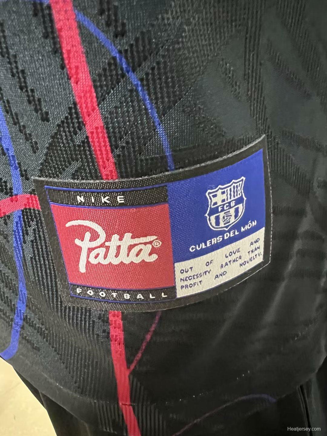 Player Version 23/24 Barcelona Patta Special Edition Pre-Match Jersey