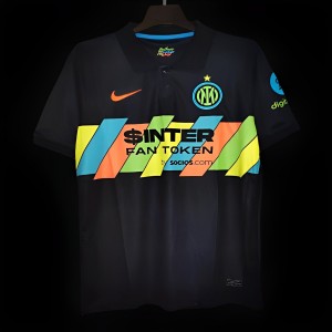 Retro 21/22 Inter Milan Third Black Jersey