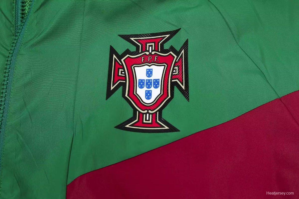 2024 Portugal Green Windbreaker