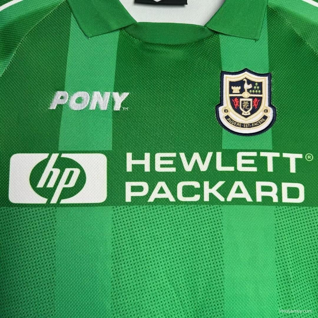 Retro 97/99 Tottenham Hotspur Green Goalkeeper Jersey