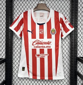 24/25 Women Chivas Guadalajara Home Jersey