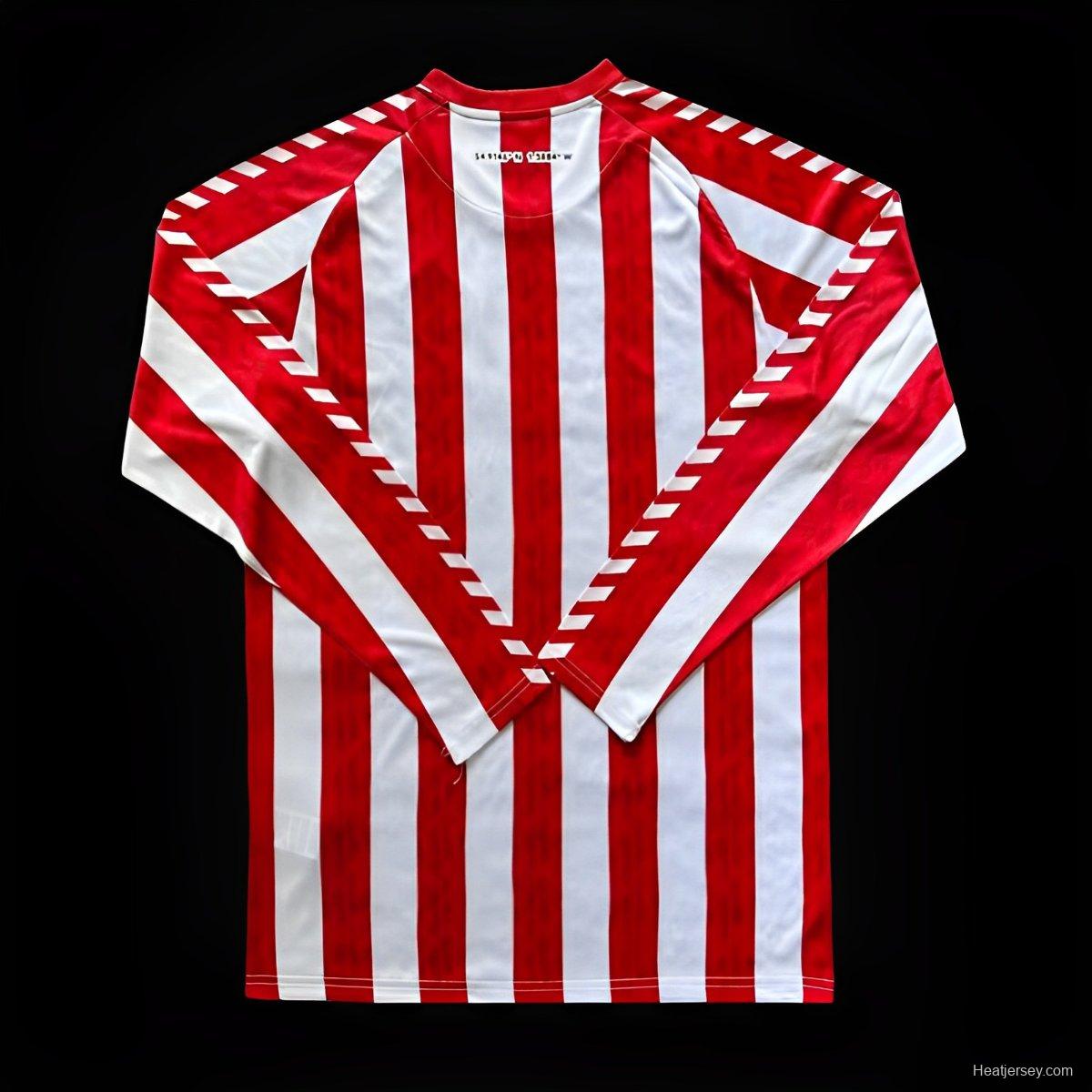 24/25 Sunderland Home Long Sleeve Jersey