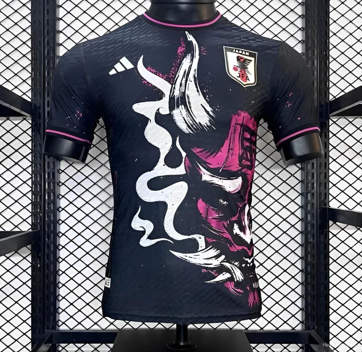 Player Version 2024 Japan Black/Purple Graffiti Edition Jersey