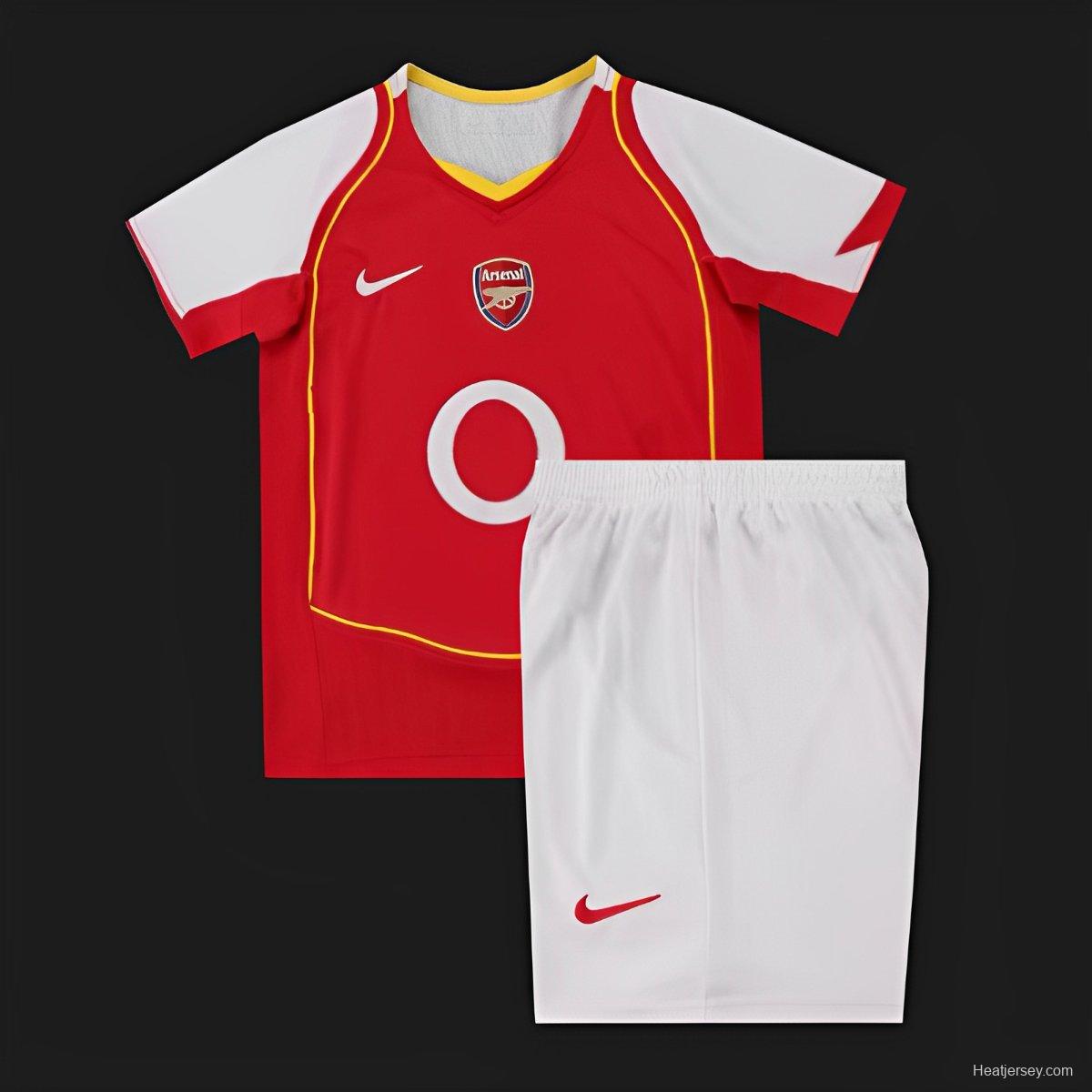 Retro Kids 04/05 Arsenal Home Jersey