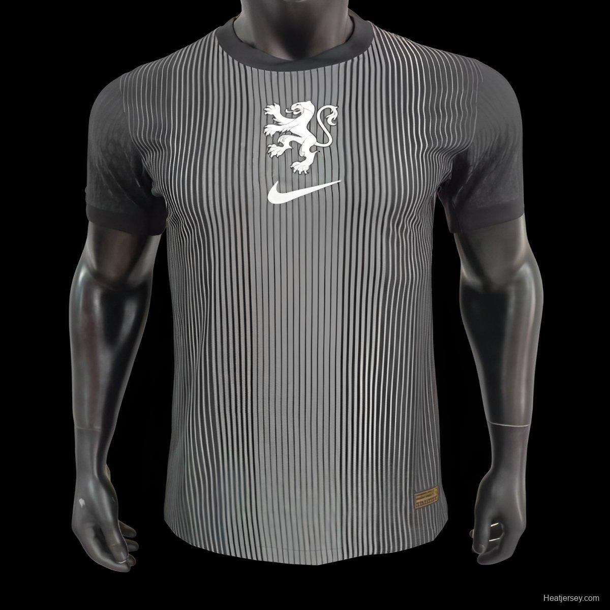 2024 Netherlands Black Goalkeeper Jersey