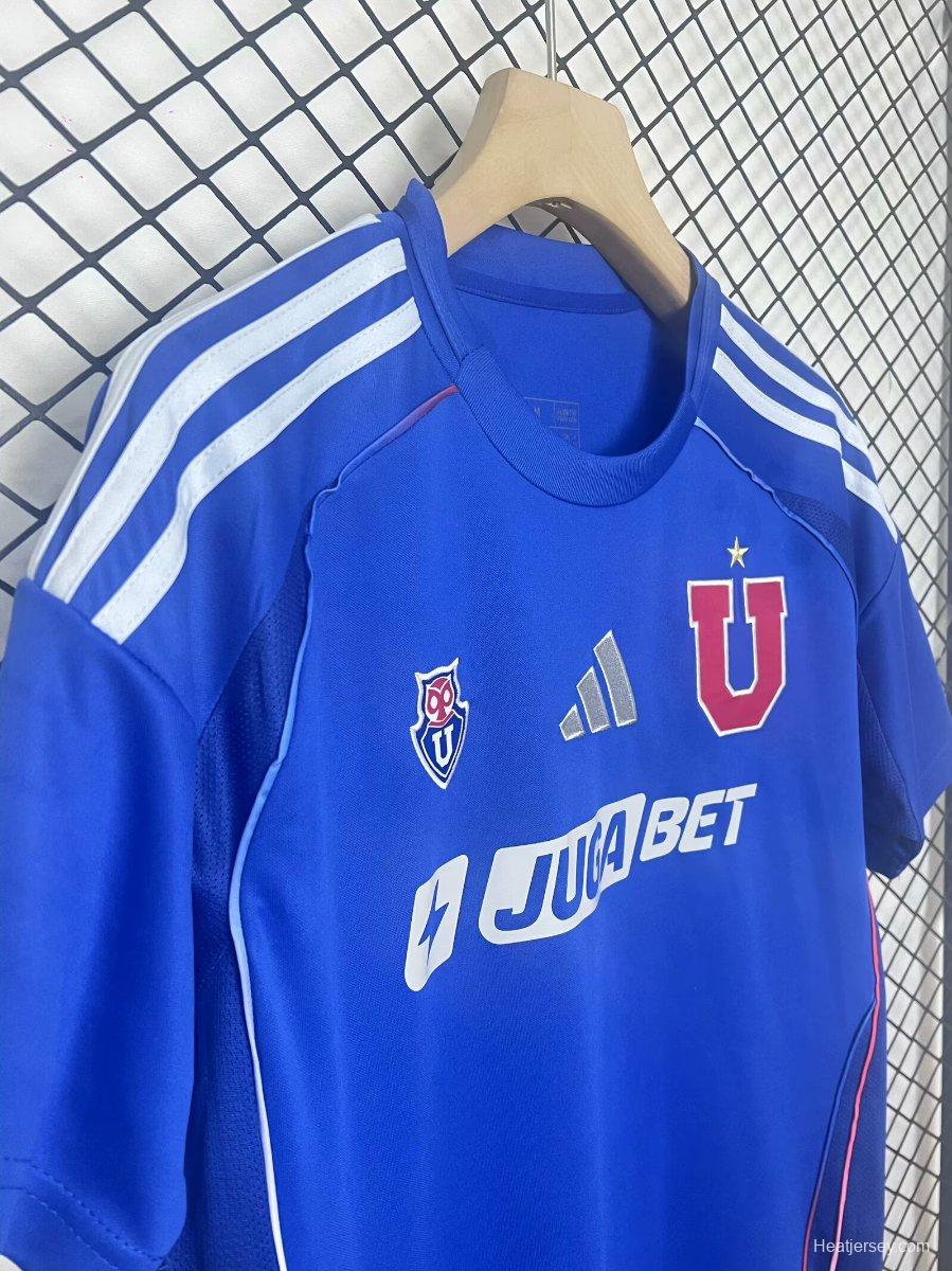 25/26 Club Universidad De Chile Home Jersey